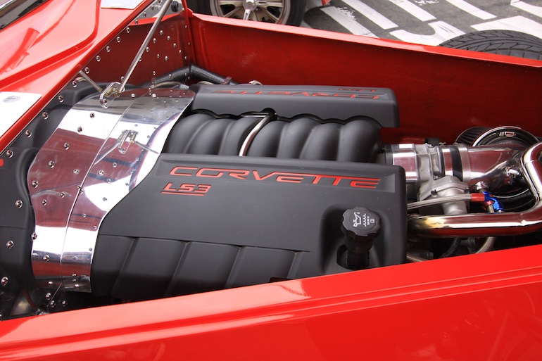 Factory Five Racing HB red engine