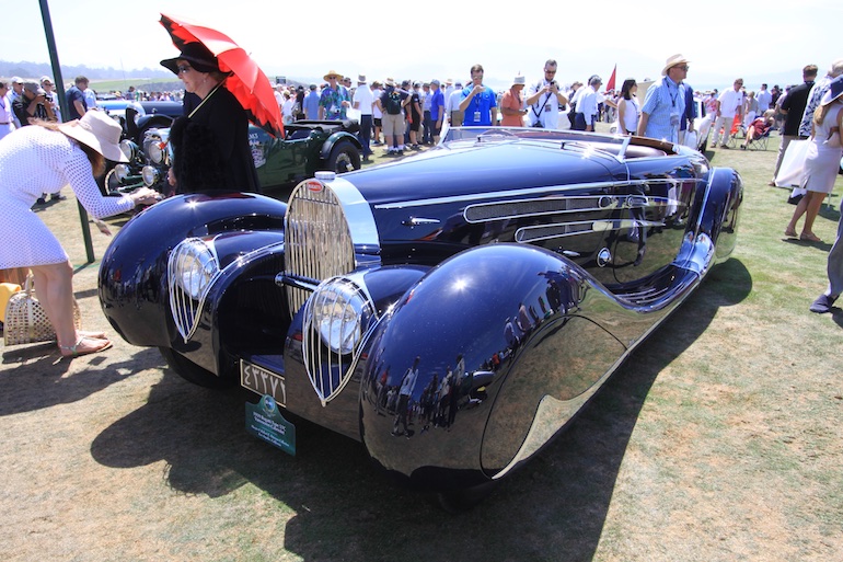 2015 Pebble Beach Concours Bugatti