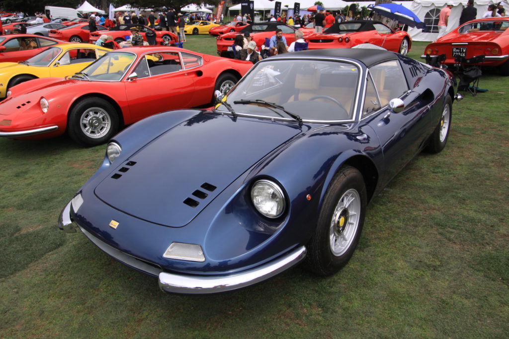 Blue Dino and Red Dino Ferrari (Fiat)