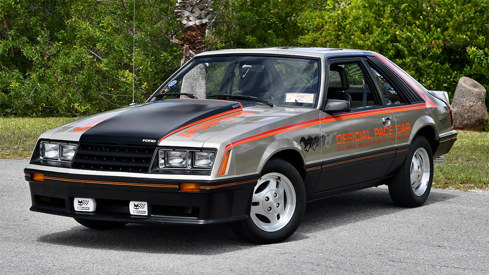 1979 Mustang 4 cylinder turbo pace car 1000 px