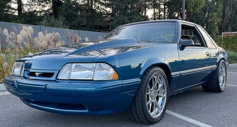 Twin Turbo Coyote V8 1993 Fox Mustang for the Mean Streets of San Jose