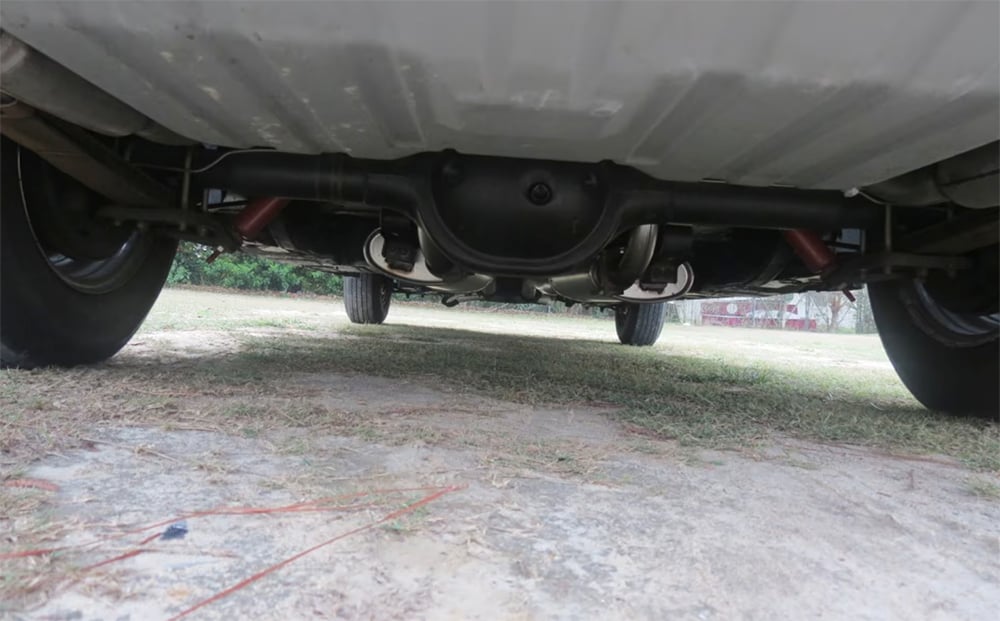 1965 Mustang white undercarriage 1000