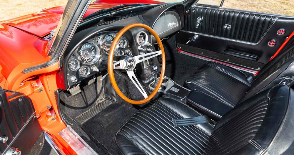 1964 Corvette interior 1000
