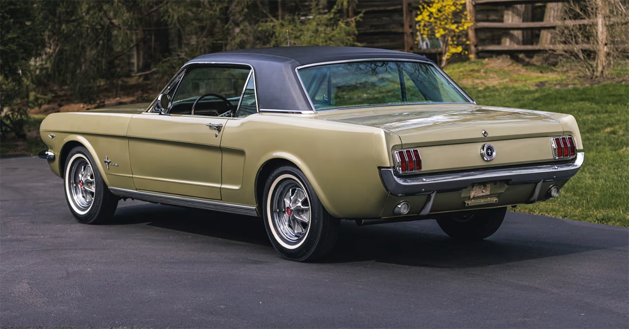 1965 Mustang honey rear 1280
