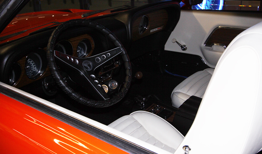 1969 GT500 interior
