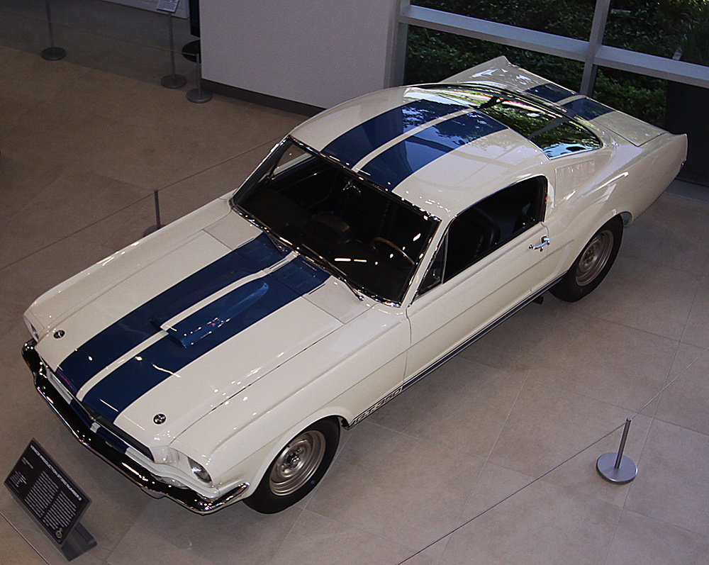 1965 GT350 from 2nd floor