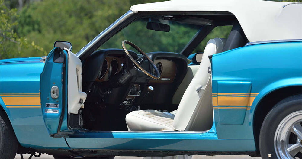 1969 Shelby GT350 Gulfstream Aqua convertible  copy