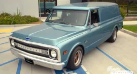 A True School of Rock Gaffer Mobile – a 1970 GMC Panel Delivery