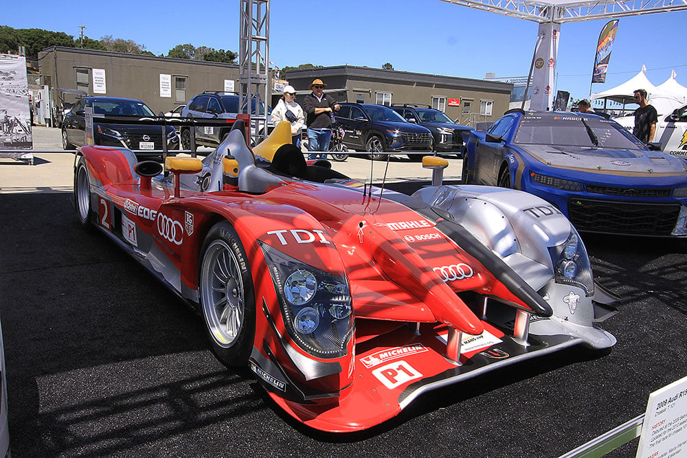 Audi ALMS LMP red silver