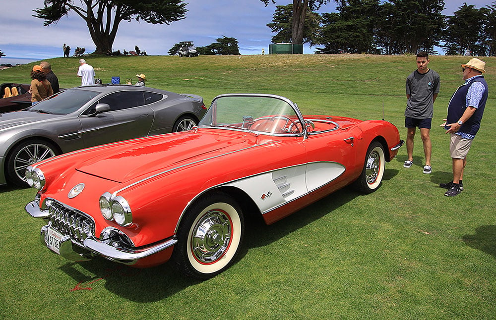 1958 Corvette front