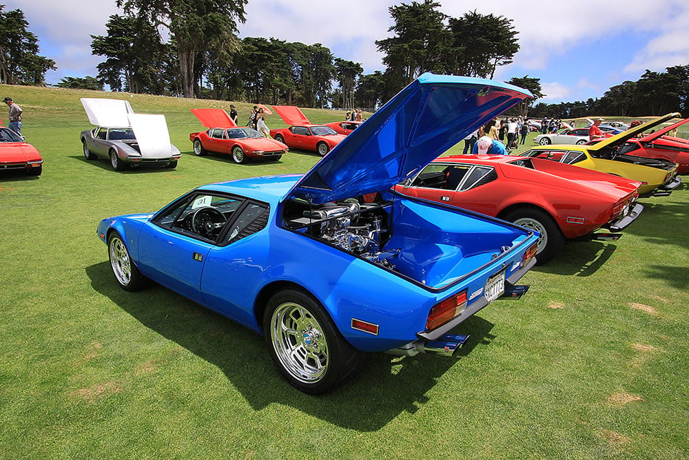 blue Pantera rear