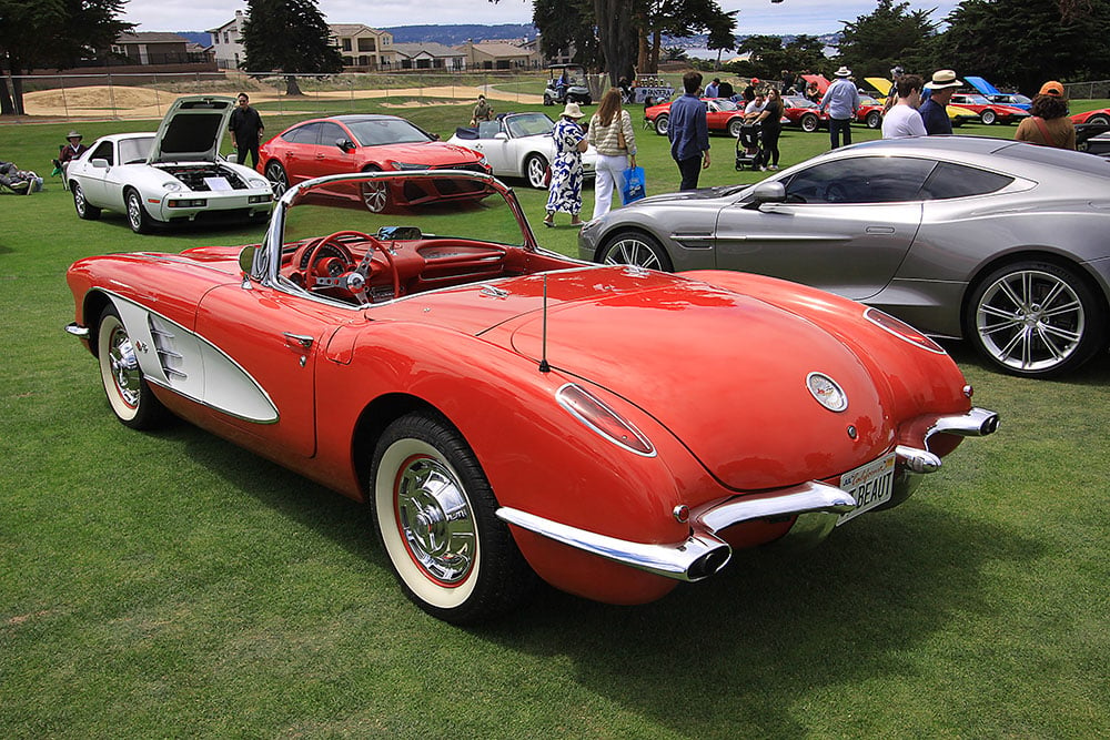 1960 Corvette rear