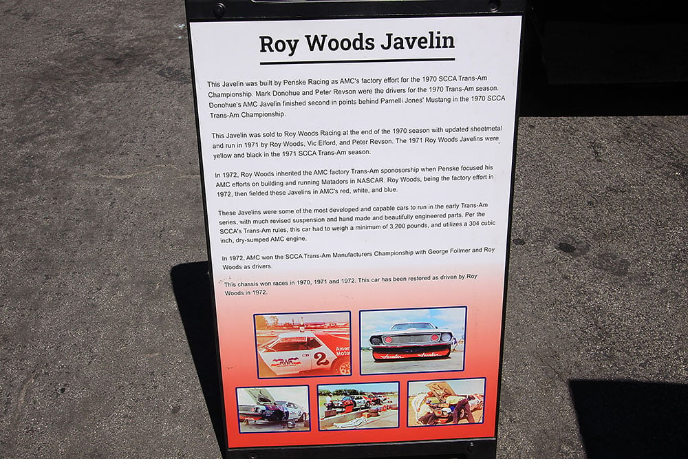 Roy Woods Javelin sign