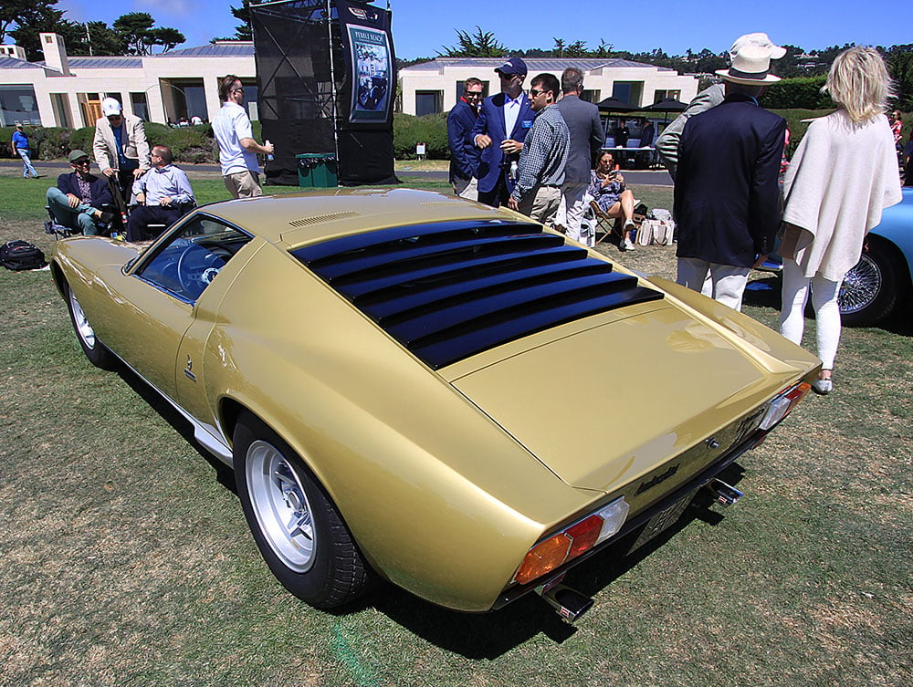 Lambo Miura rear