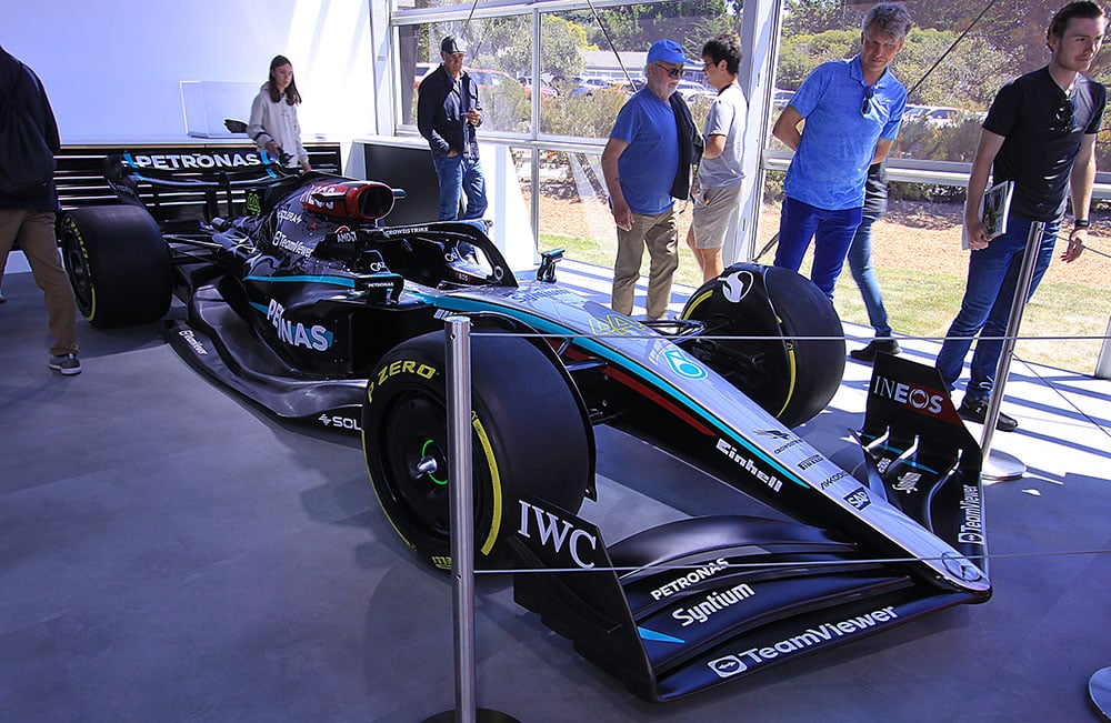 MB F1 car