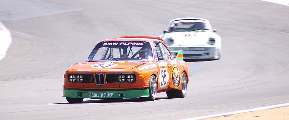 BMW orange CSL cropped vibrant