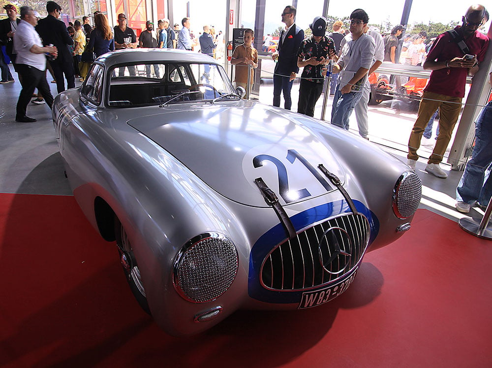 1955 MB Gullwing race car