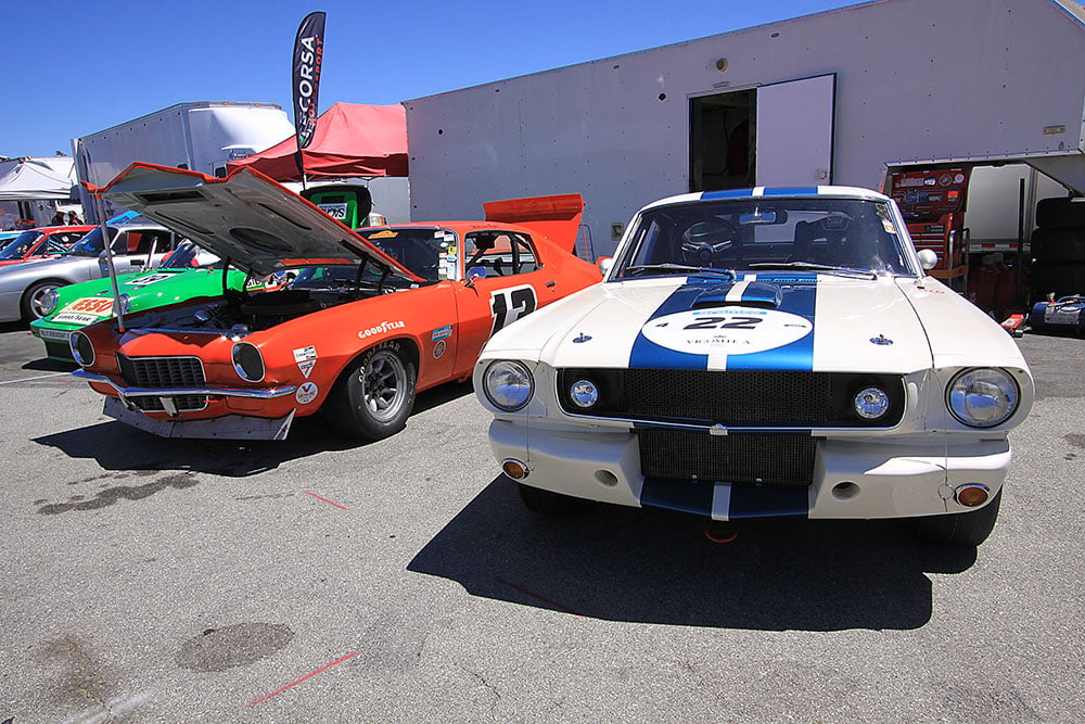 1965 Shelby GT350 1970 Camaro