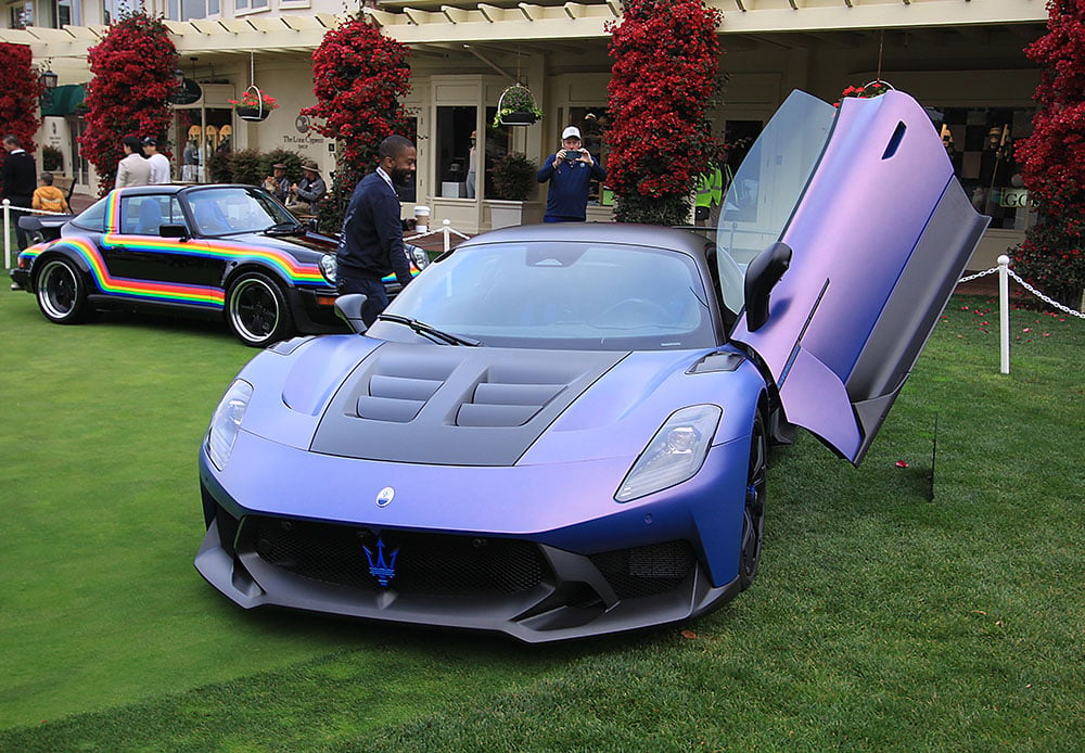 Maserati purple front