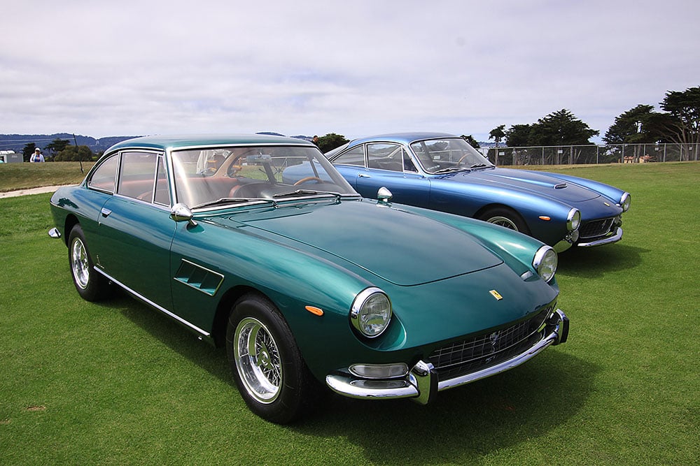 vintage Ferraris