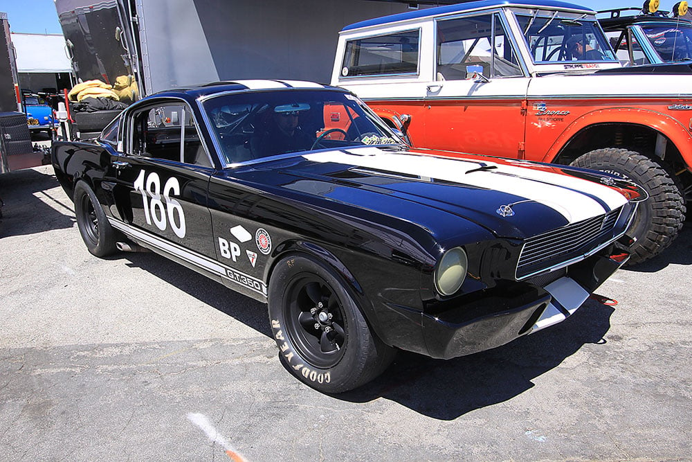 1966 Shelby GT350 race spec black