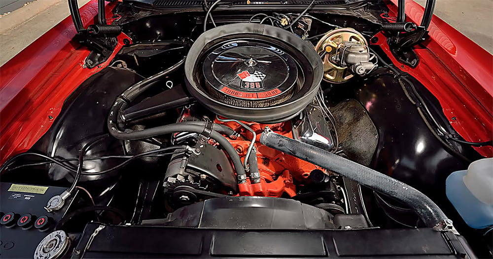 1970 Chevelle SS396 engine copy