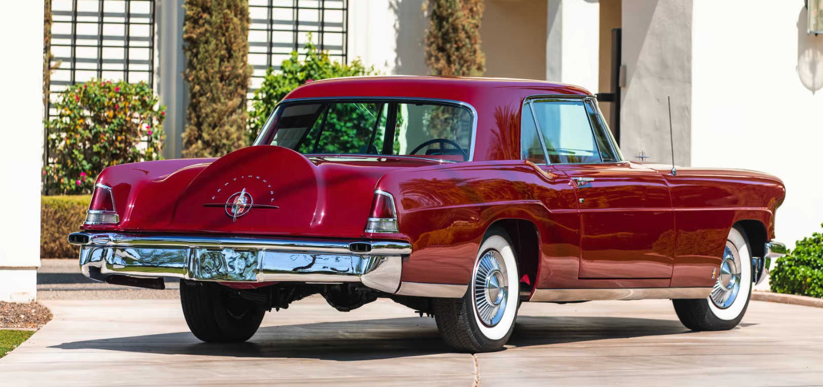 1956 Lincoln Continental Mark II caboose