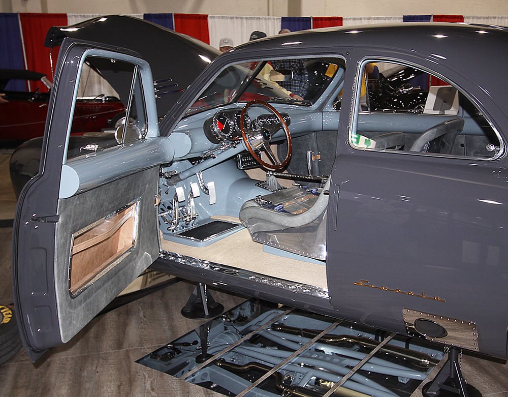 1951 Ford interior