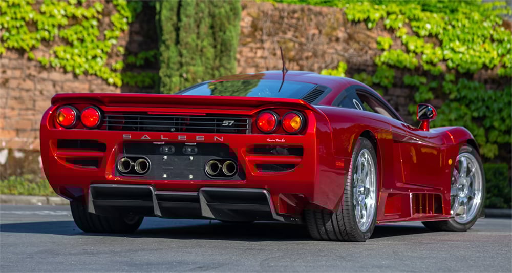 2005 Saleen S7 twin turbo V8 rear copy