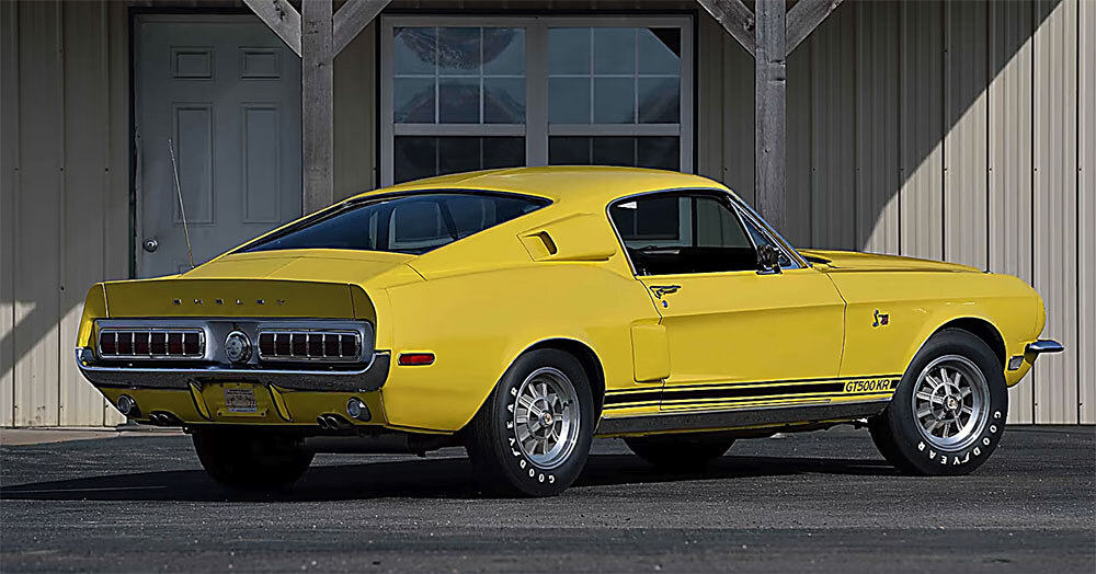 1968 GT500KR Special Yellow paint-colors