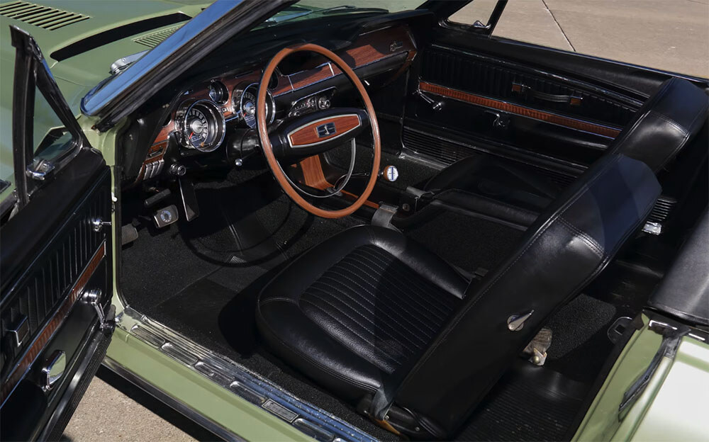 1968 GT500KR ragtop Lime Green paint-colors