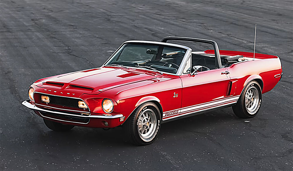 1968 GT500KR Red paint-colors