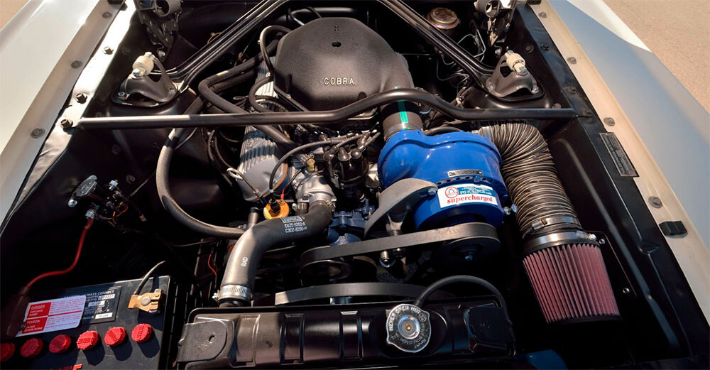 1966 GT350H engine Paxton
