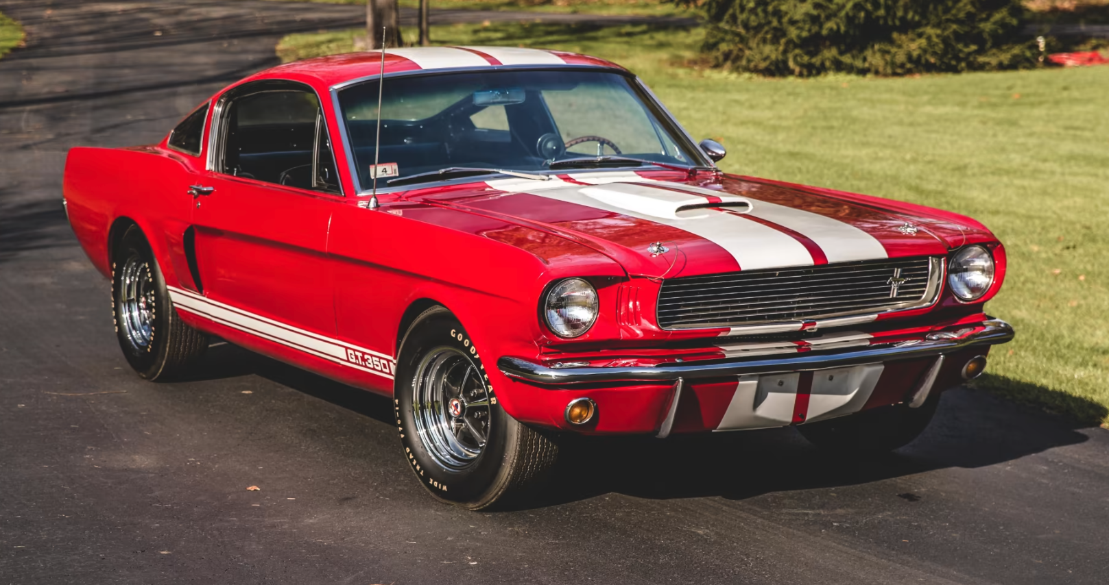 1966 Shelby GT350 Candy Apple Red paint-colors