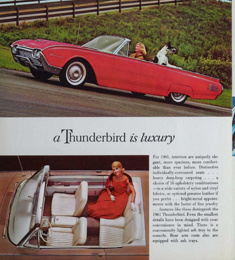 1961 Thunderbird brochure conv copy