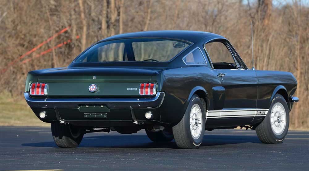 1966 Shelby GT350 ivy green paint-colors
