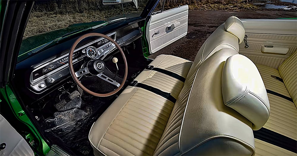 1969 Dodge Dart Swinger Mopar VIN decoder interior