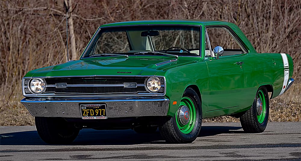 1969 Dodge Dart Swinger Mopar VIN decoder