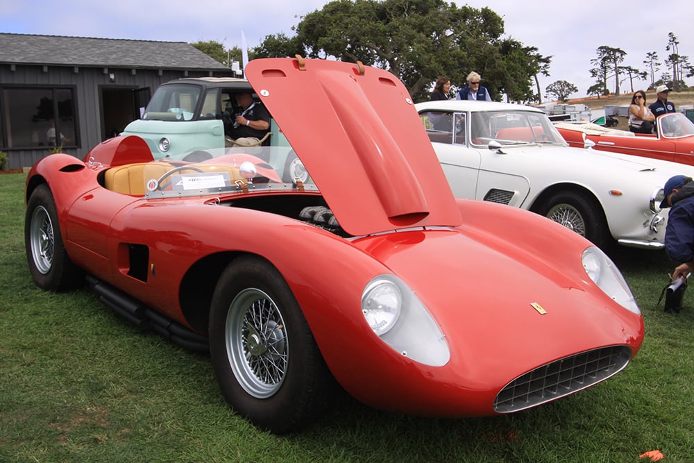 1957 Ferrari 625 TRC front