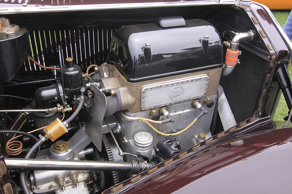 1925 Lancia engine