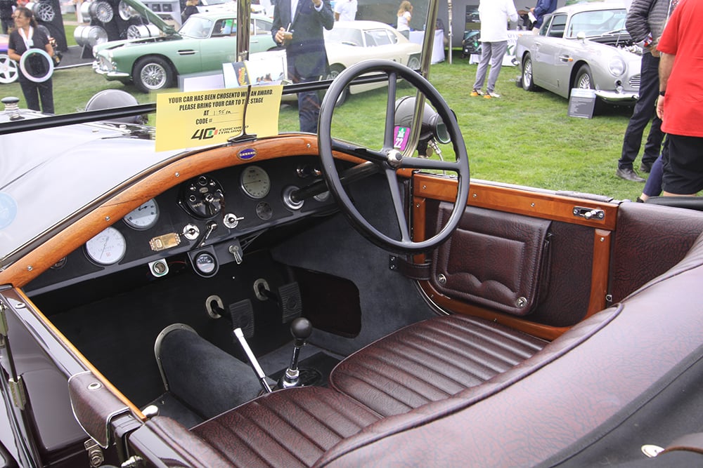 1925 Lancia interior