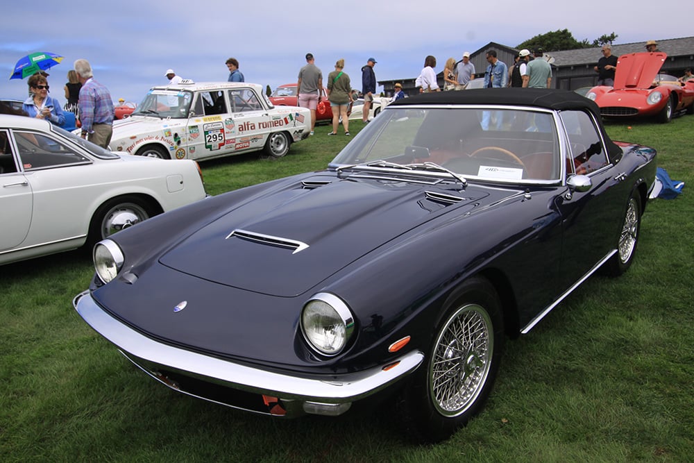 Maserati Mistral convertible blue