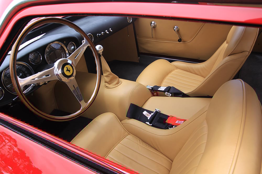 1957 Ferrari 250 GT interior