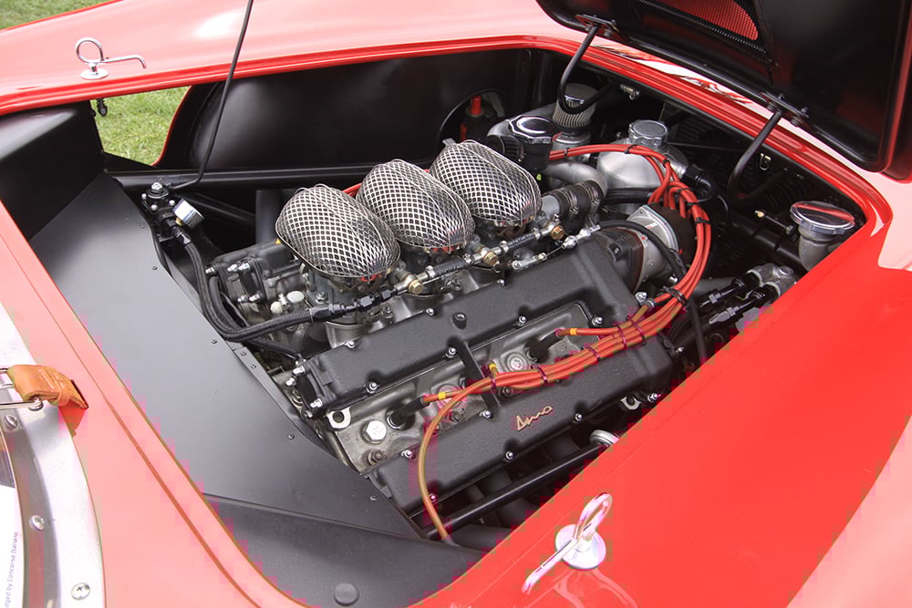 1957 Ferrari 625 TRC engine