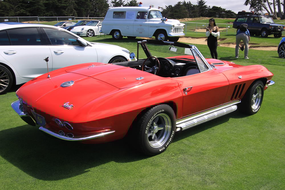 1966 Corvette convertible rear