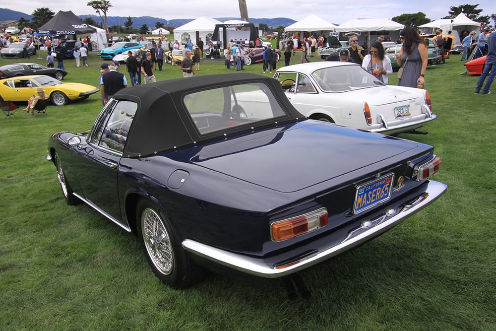1965 Maserati Mistral conv rear