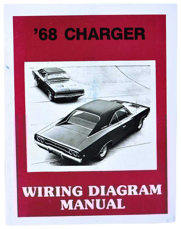 1968 Dodge Charger wiring diagram manualL1226 copy