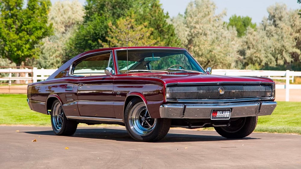 1966 Dodge Charger maroon copy