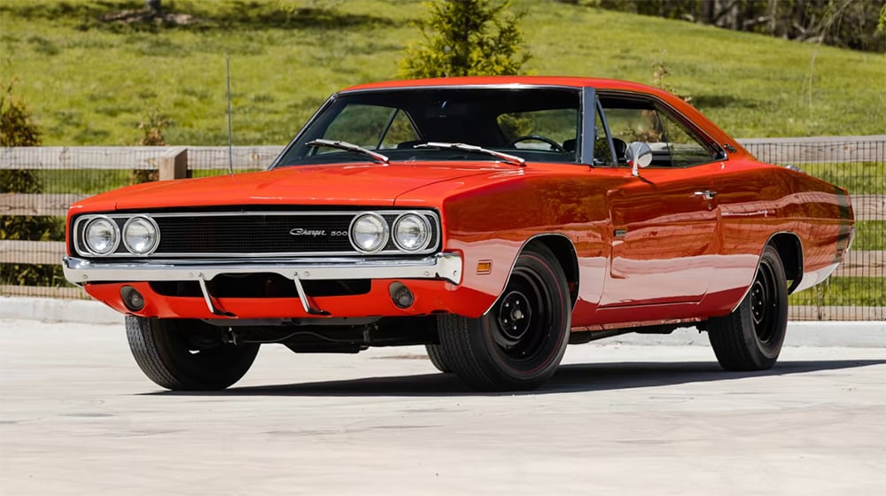 1969 Dodge Charger 500 orange front copy