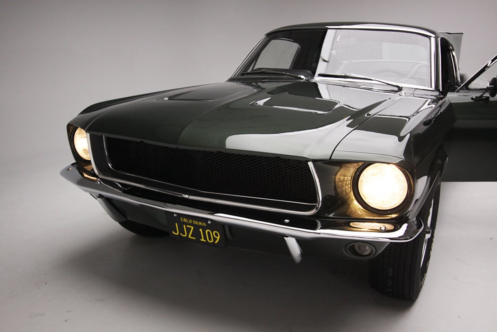 Bullitt nose lights on